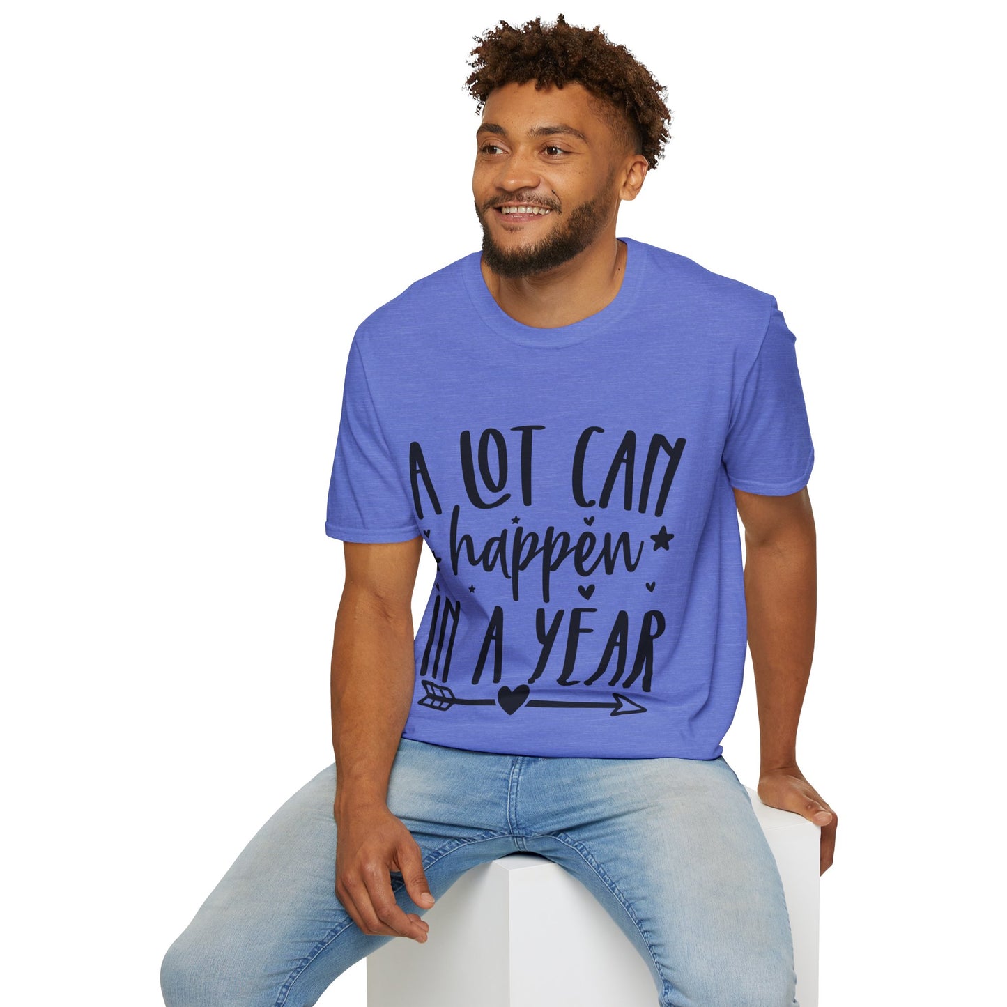 A Lot Can Happen Unisex Softstyle T-Shirt