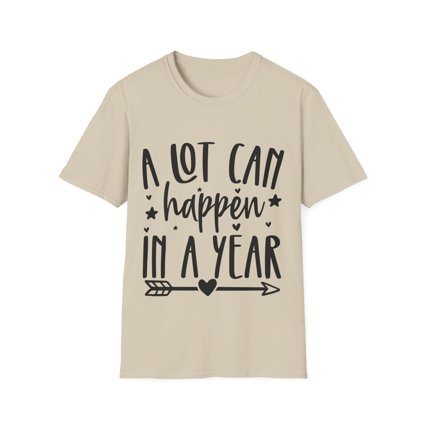 A Lot Can Happen Unisex Softstyle T-Shirt
