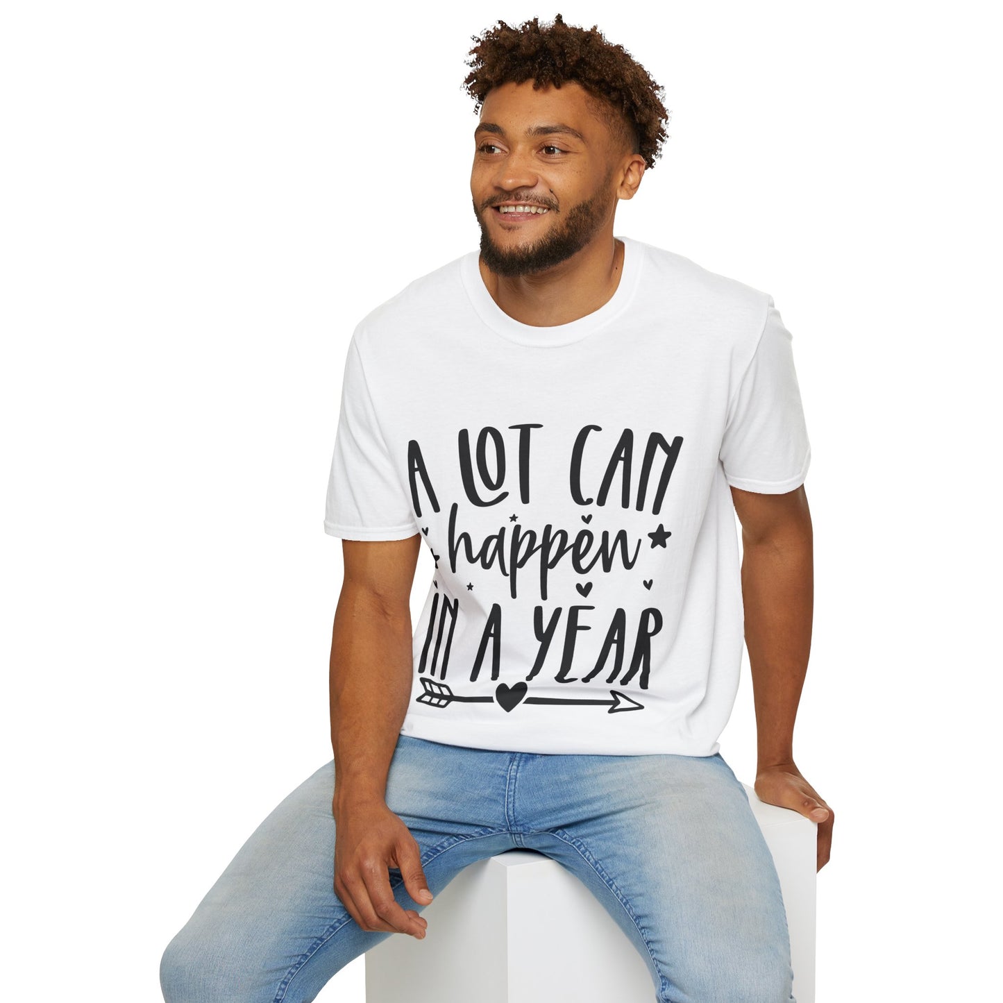 A Lot Can Happen Unisex Softstyle T-Shirt