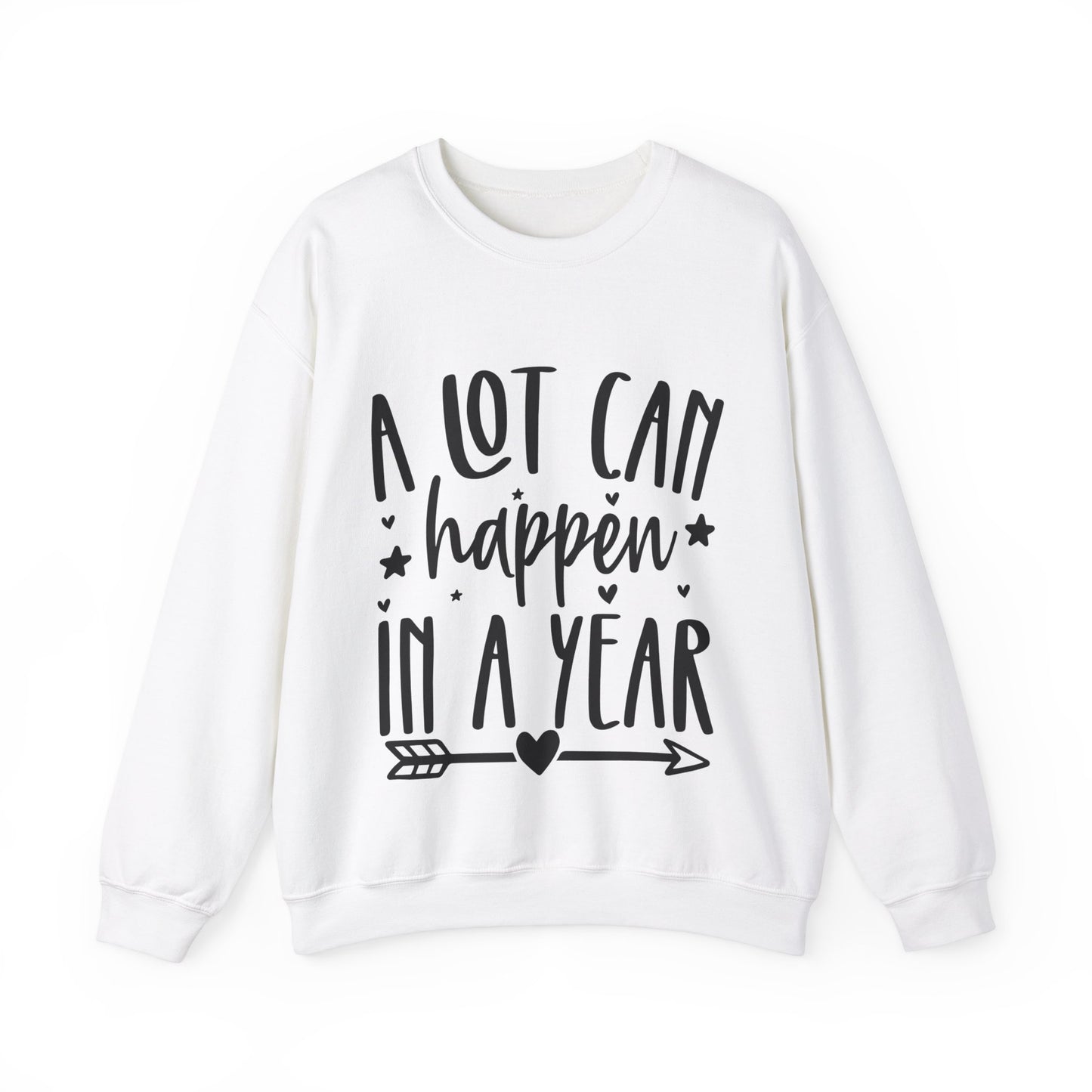 A Lot Can Happen Unisex Heavy Blend™ Crewneck Sweatshirt