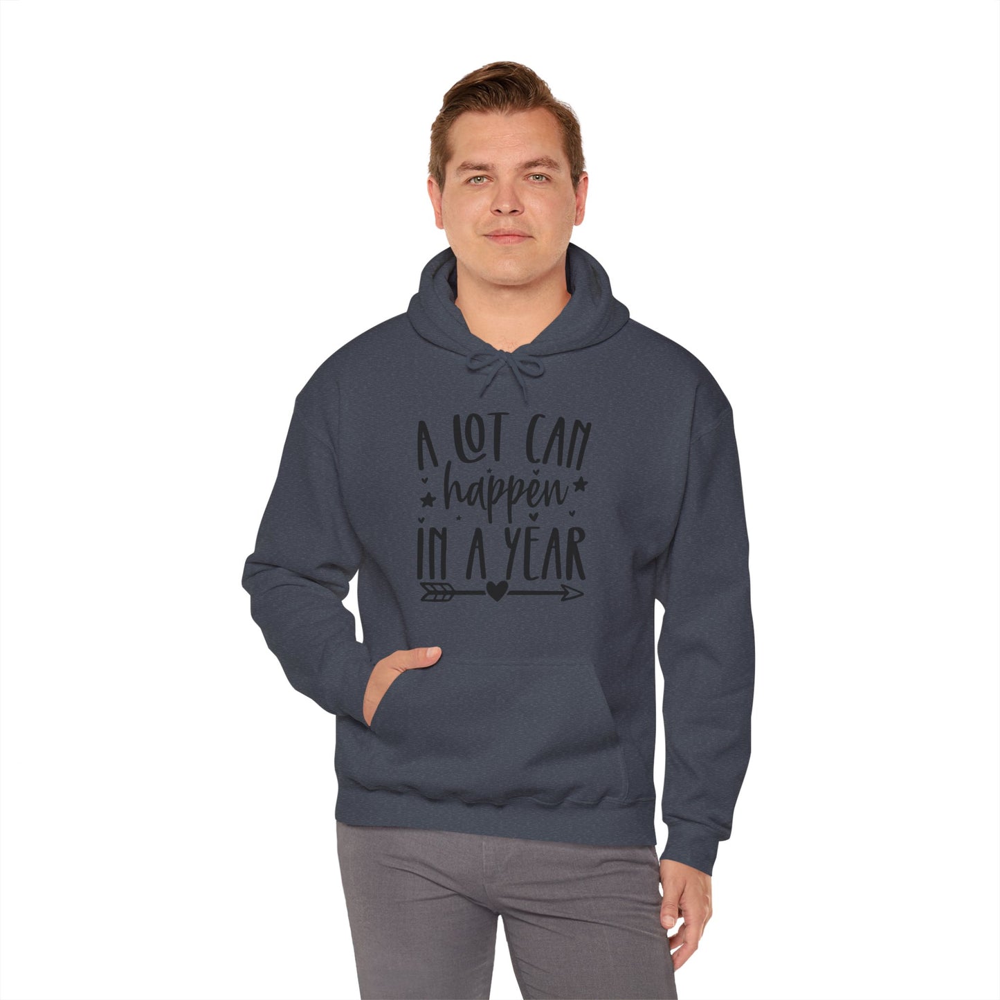 A Lot Can Happen Unisex Heavy Blend™ Hooded Sweatshirt