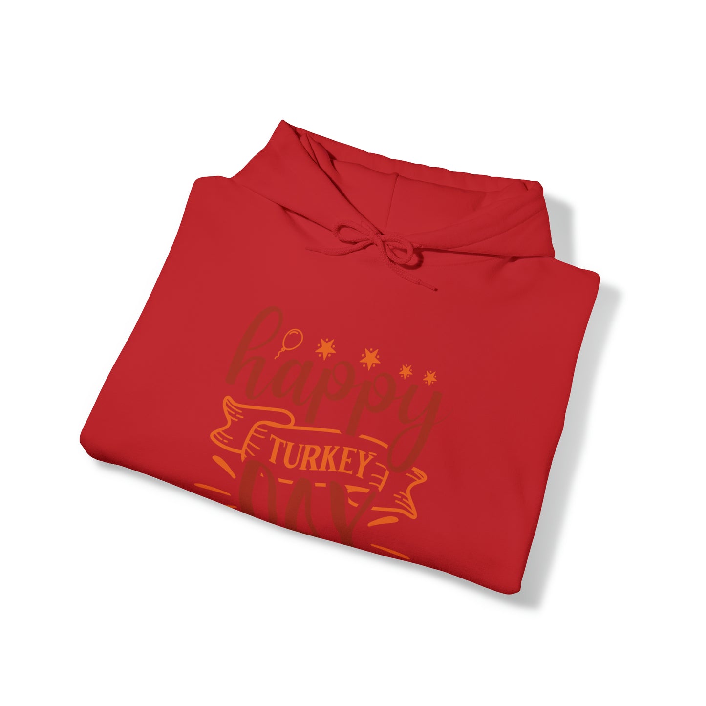 Happy Turkey Day Unisex Heavy Blend™ Hooded Sweatshirt image