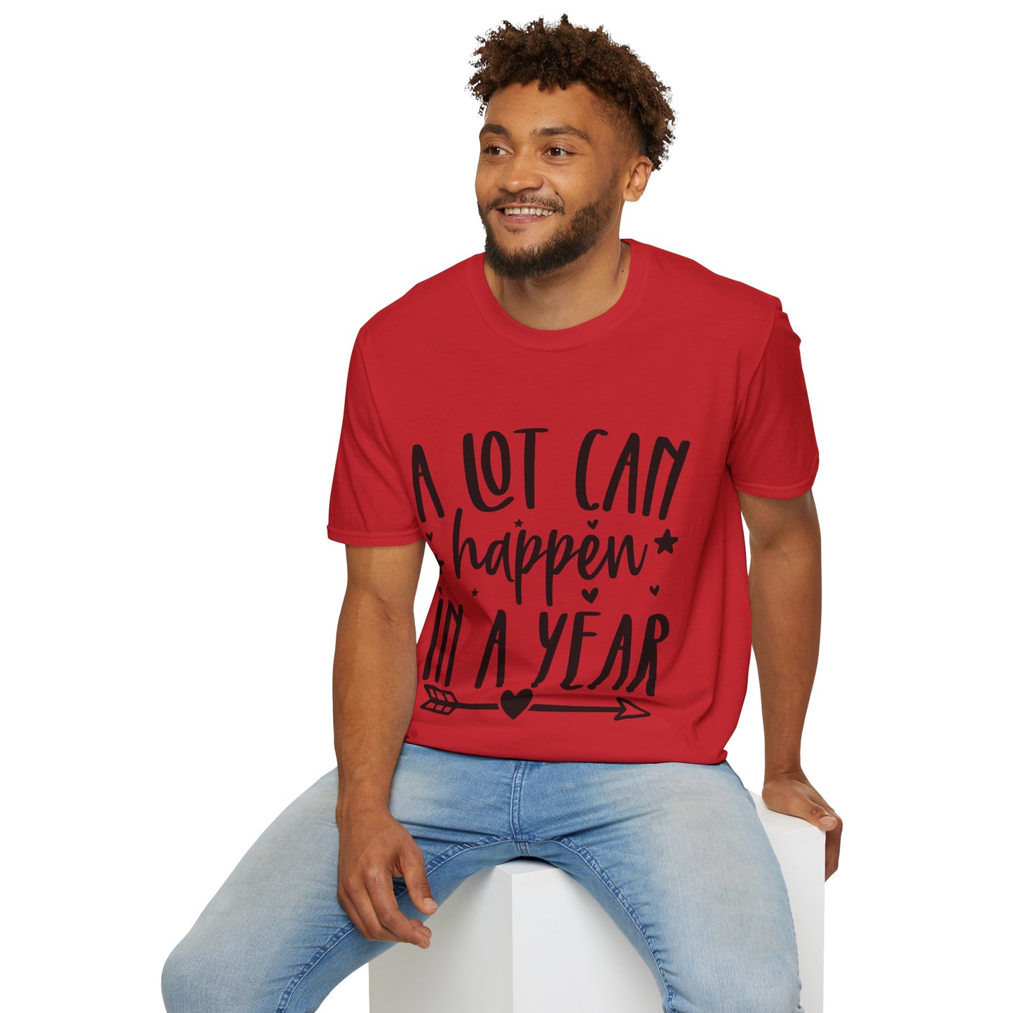 A Lot Can Happen Unisex Softstyle T-Shirt