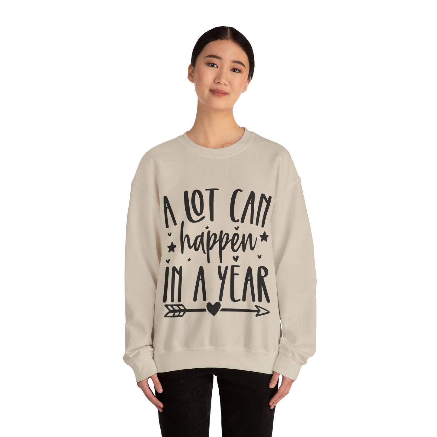 A Lot Can Happen Unisex Heavy Blend™ Crewneck Sweatshirt