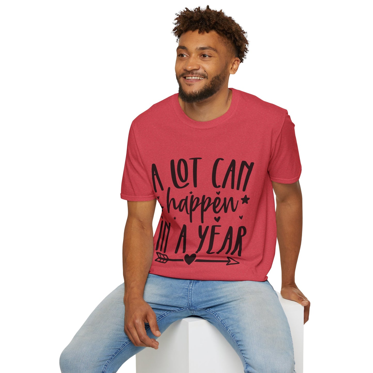 A Lot Can Happen Unisex Softstyle T-Shirt