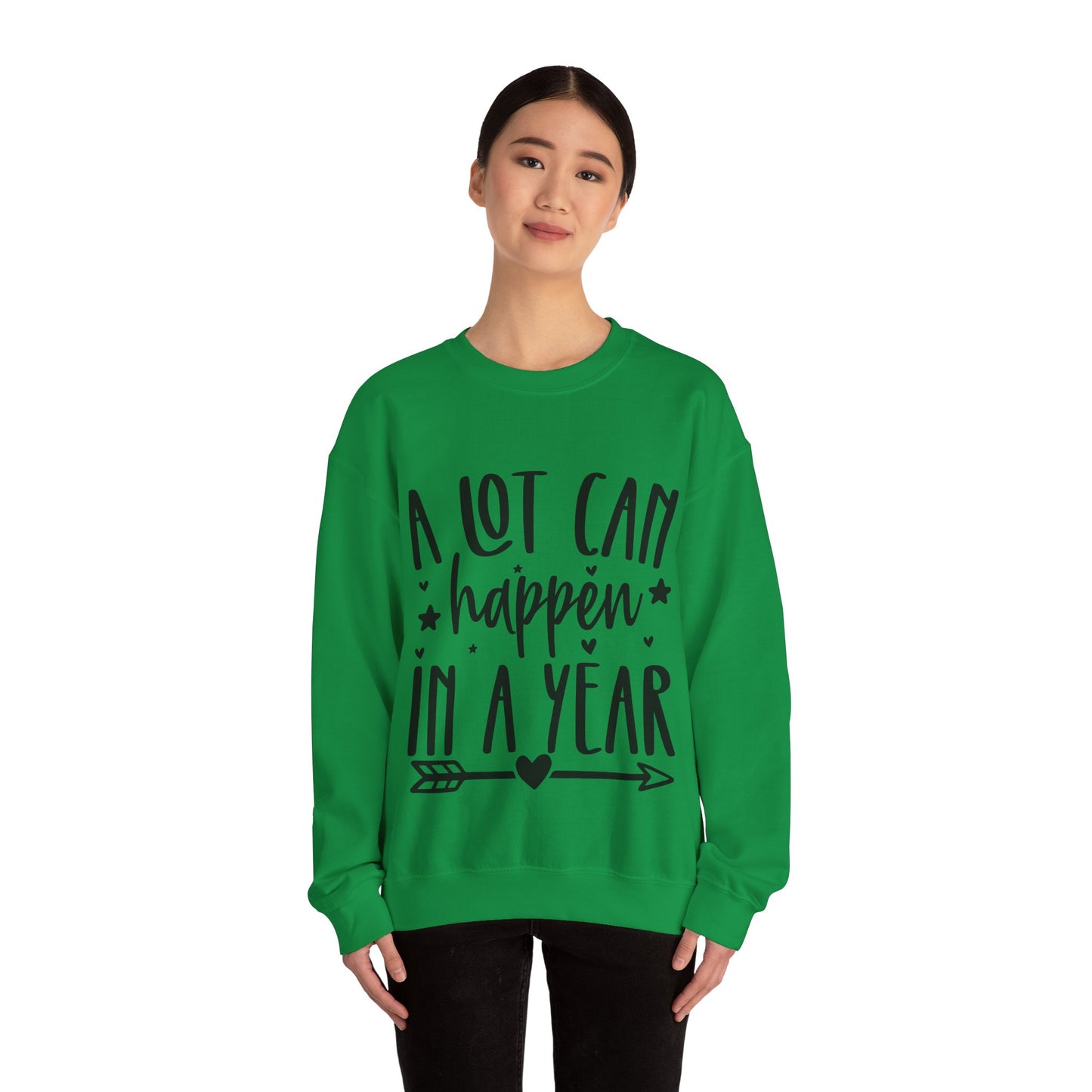 A Lot Can Happen Unisex Heavy Blend™ Crewneck Sweatshirt