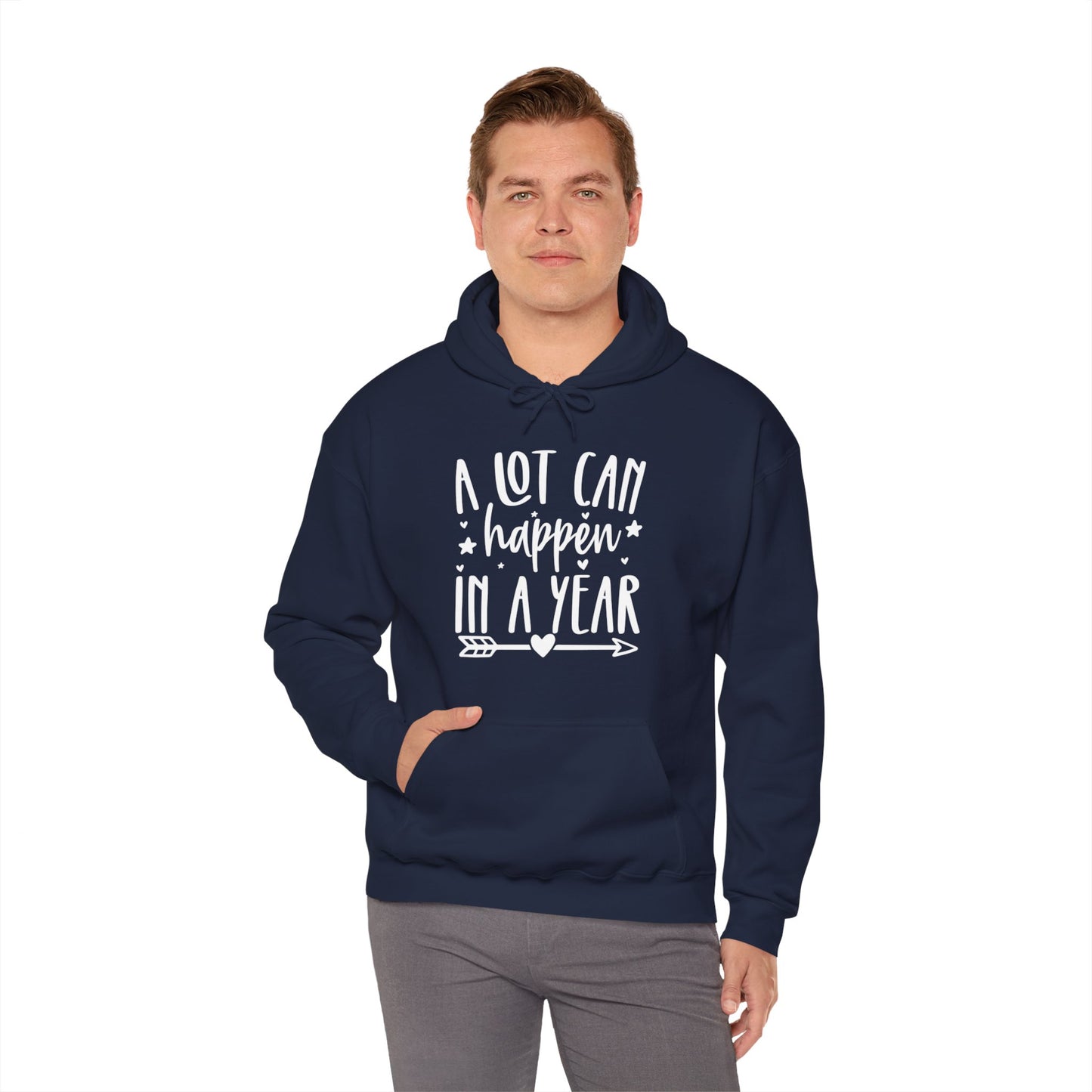 A Lot Can Happen Unisex Heavy Blend™ Hooded Sweatshirt