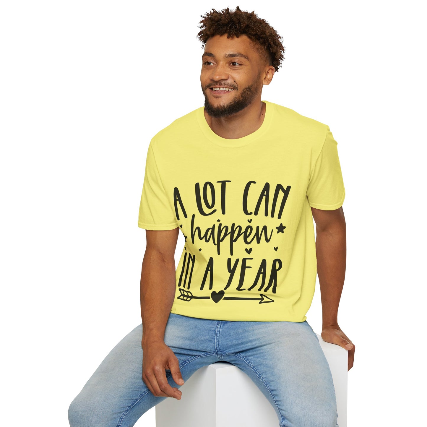 A Lot Can Happen Unisex Softstyle T-Shirt