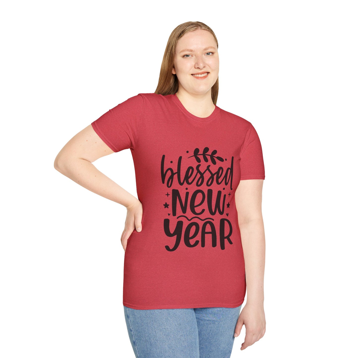 Blessed New Year Unisex Softstyle T-Shirt