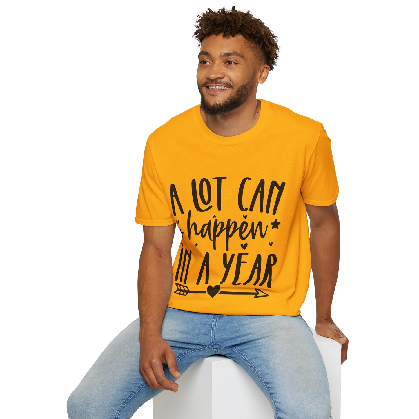 A Lot Can Happen Unisex Softstyle T-Shirt