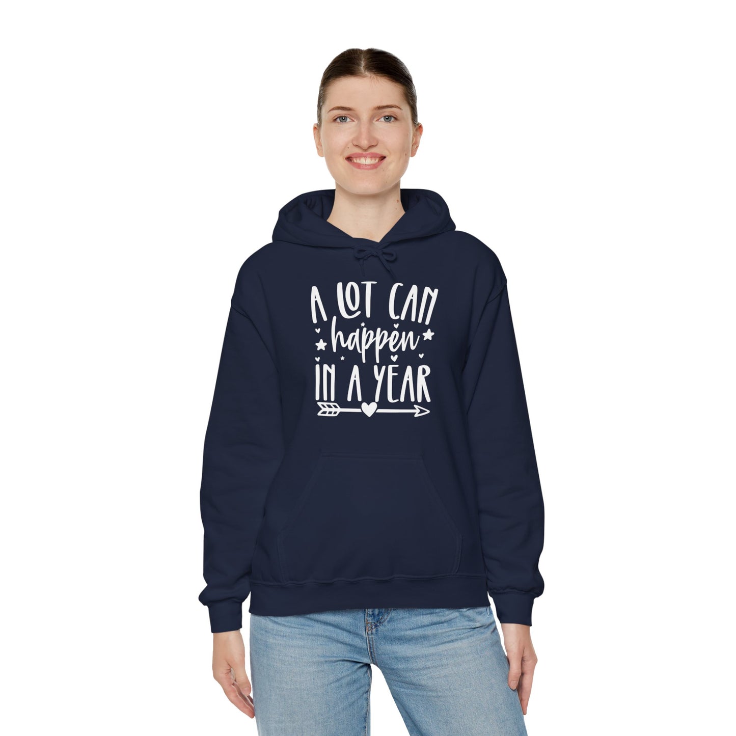 A Lot Can Happen Unisex Heavy Blend™ Hooded Sweatshirt