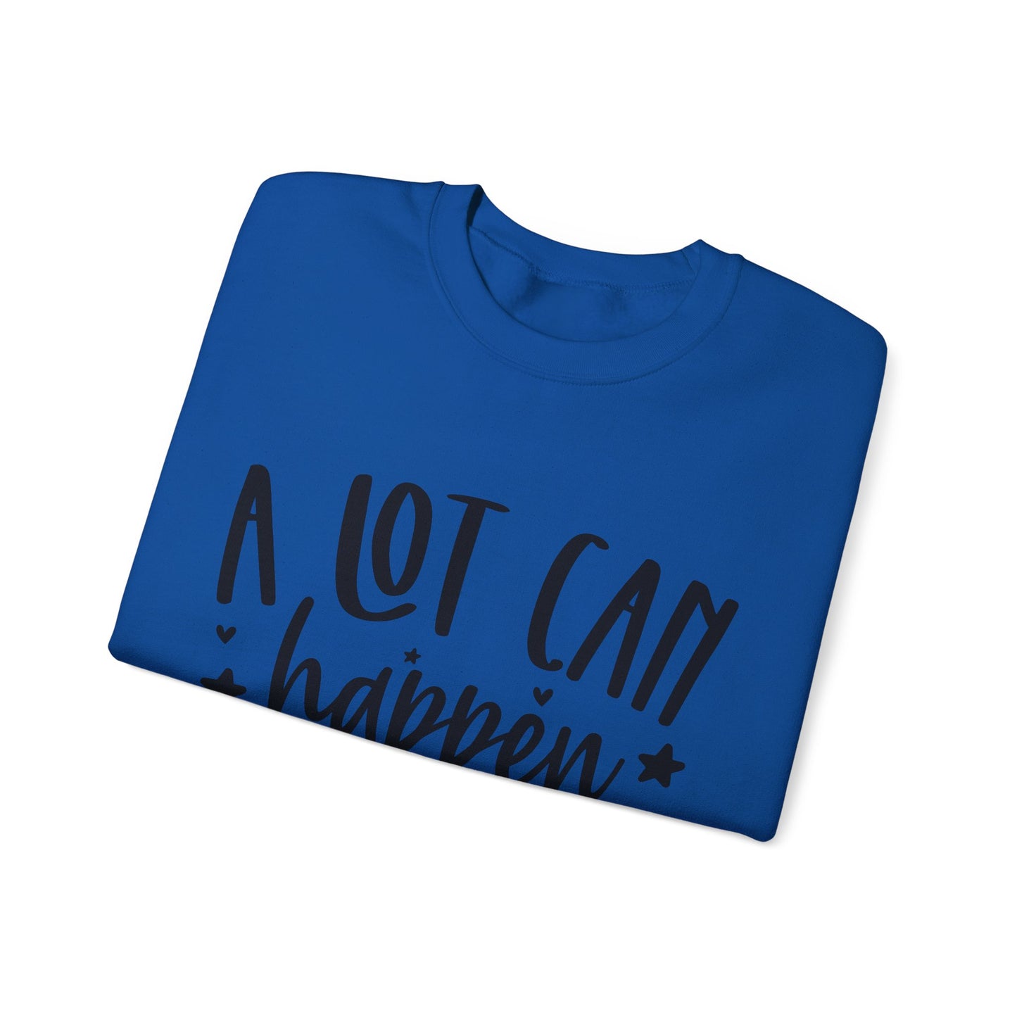 A Lot Can Happen Unisex Heavy Blend™ Crewneck Sweatshirt