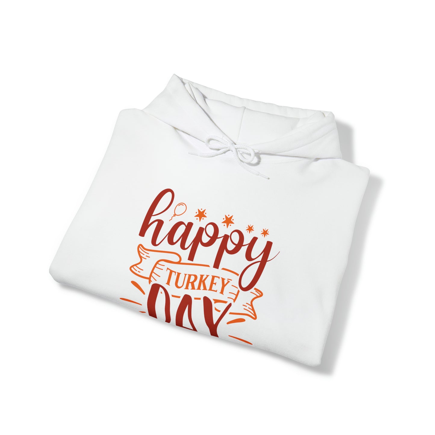 Happy Turkey Day Unisex Heavy Blend™ Hooded Sweatshirt image