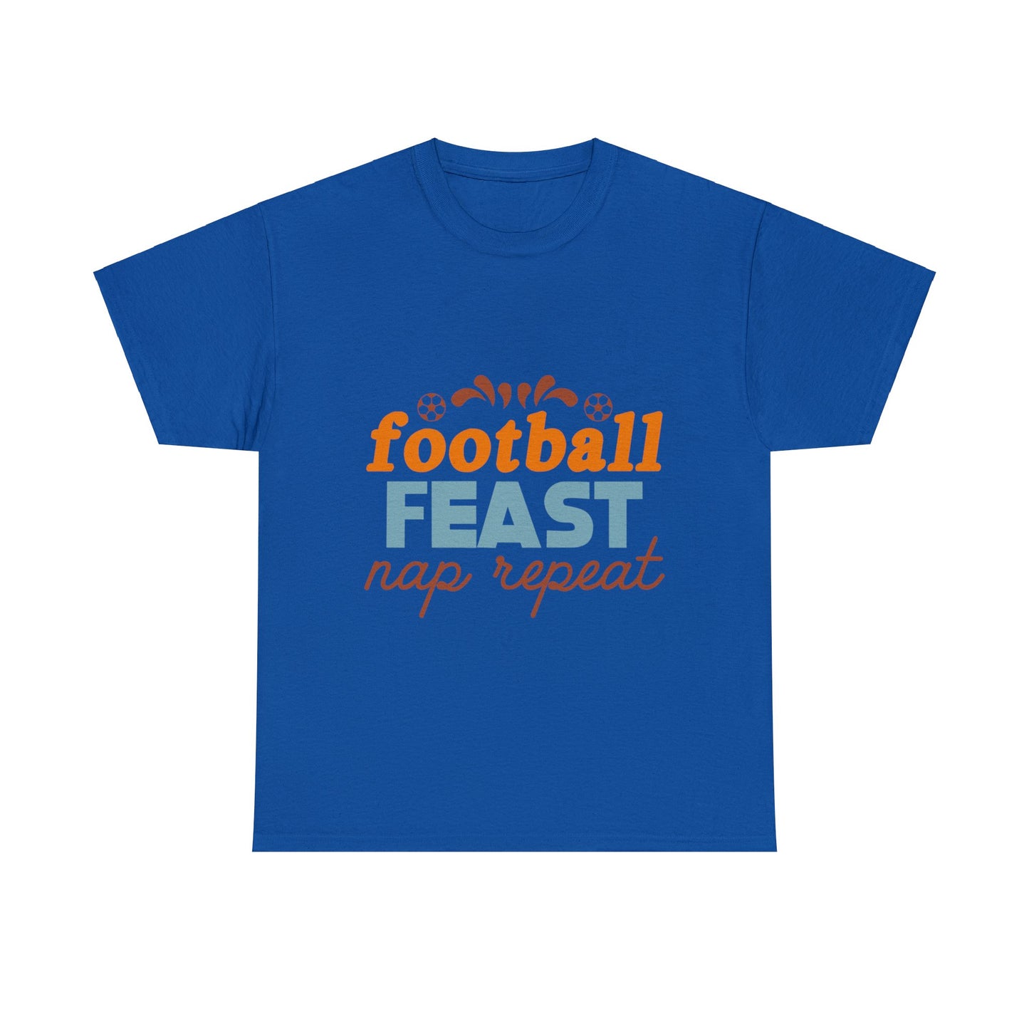 Football Feast Unisex Heavy Cotton Tee image