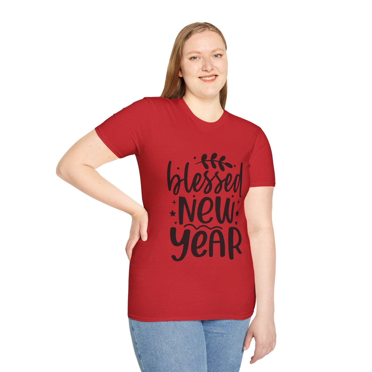 Blessed New Year Unisex Softstyle T-Shirt