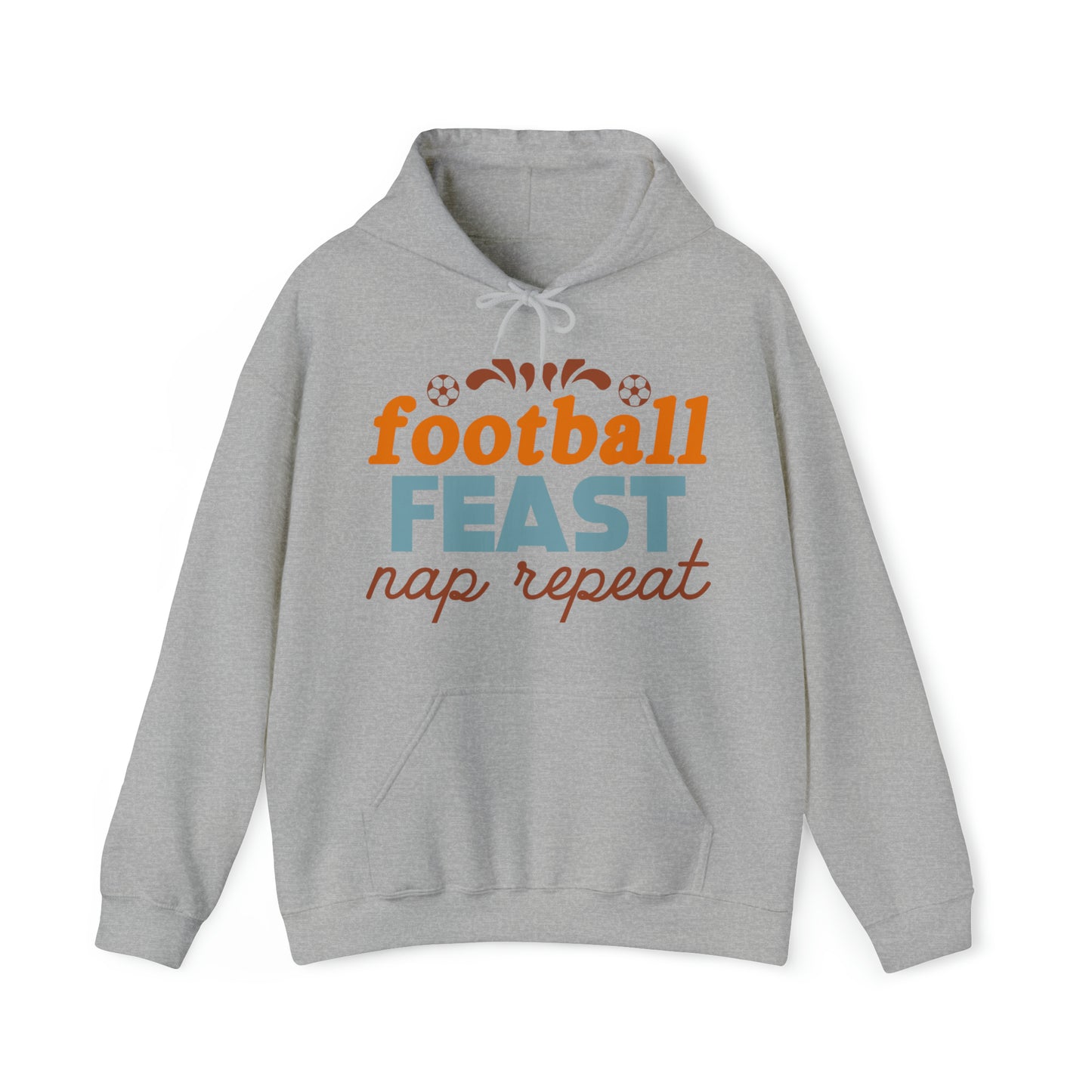 Football Feast Unisex Heavy Blend™ Hooded Sweatshirt image