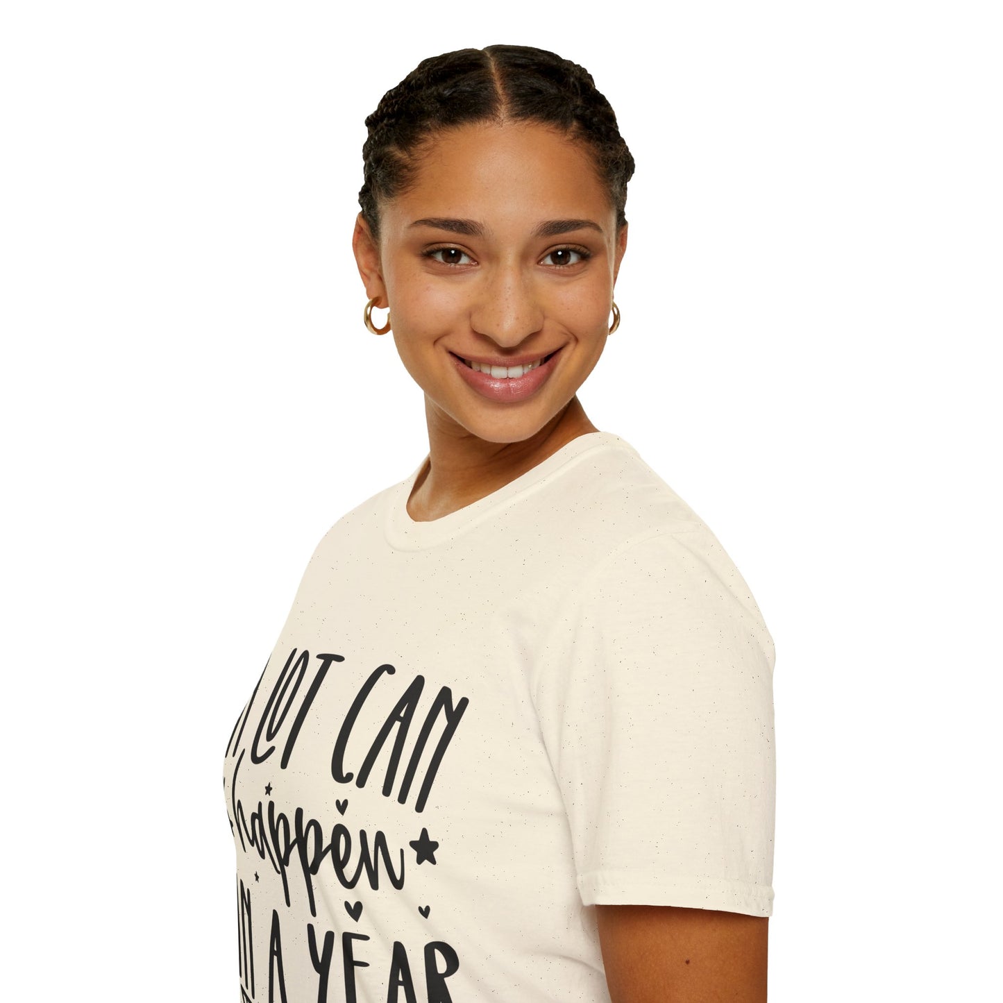 A Lot Can Happen Unisex Softstyle T-Shirt
