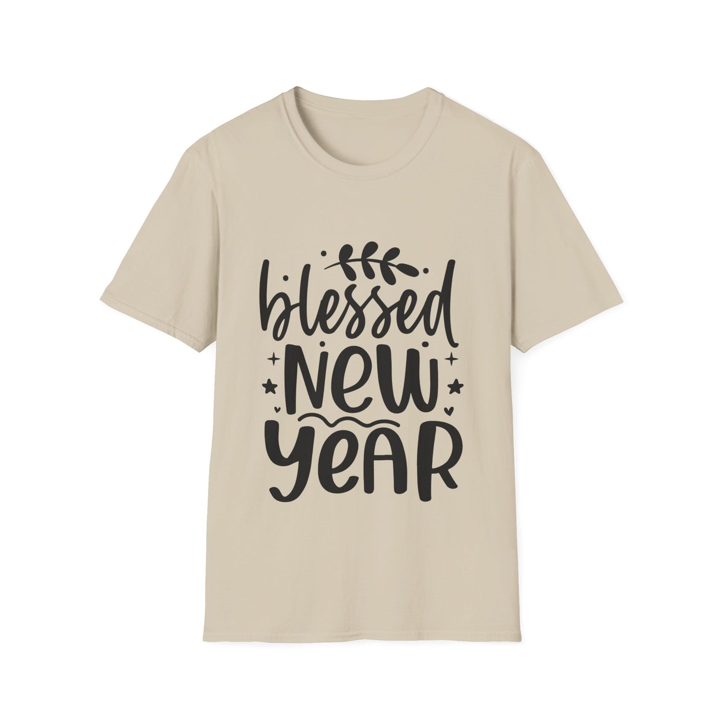 Blessed New Year Unisex Softstyle T-Shirt
