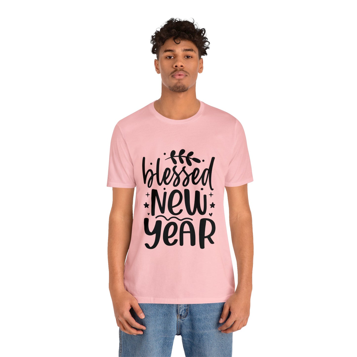Blessed New Year Unisex Jersey Short Sleeve Tee