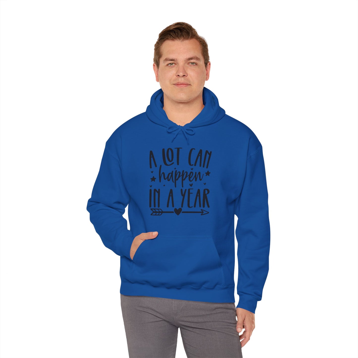 A Lot Can Happen Unisex Heavy Blend™ Hooded Sweatshirt