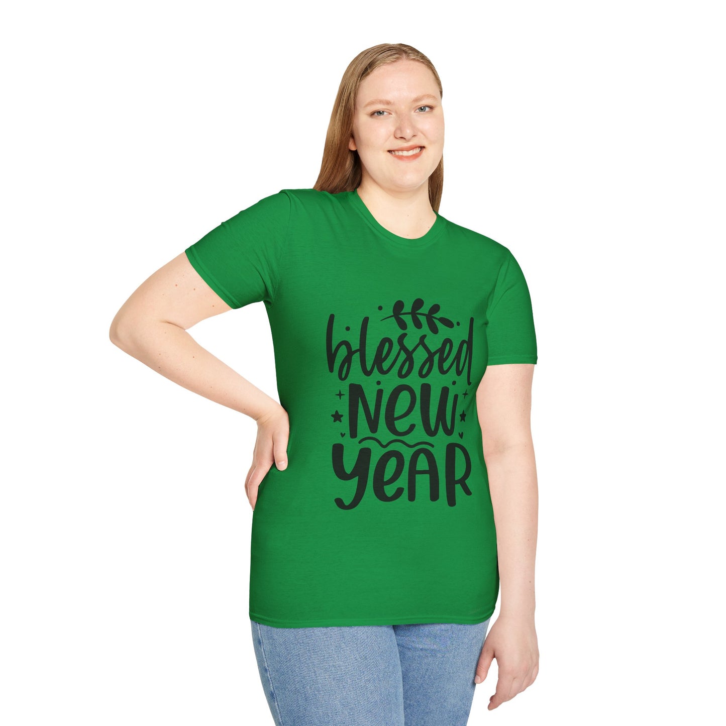 Blessed New Year Unisex Softstyle T-Shirt