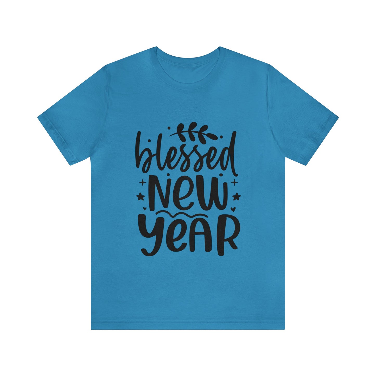 Blessed New Year Unisex Jersey Short Sleeve Tee