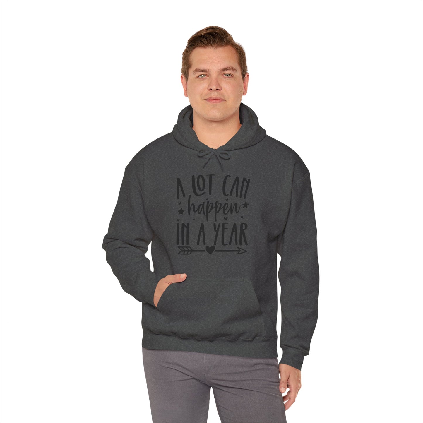 A Lot Can Happen Unisex Heavy Blend™ Hooded Sweatshirt