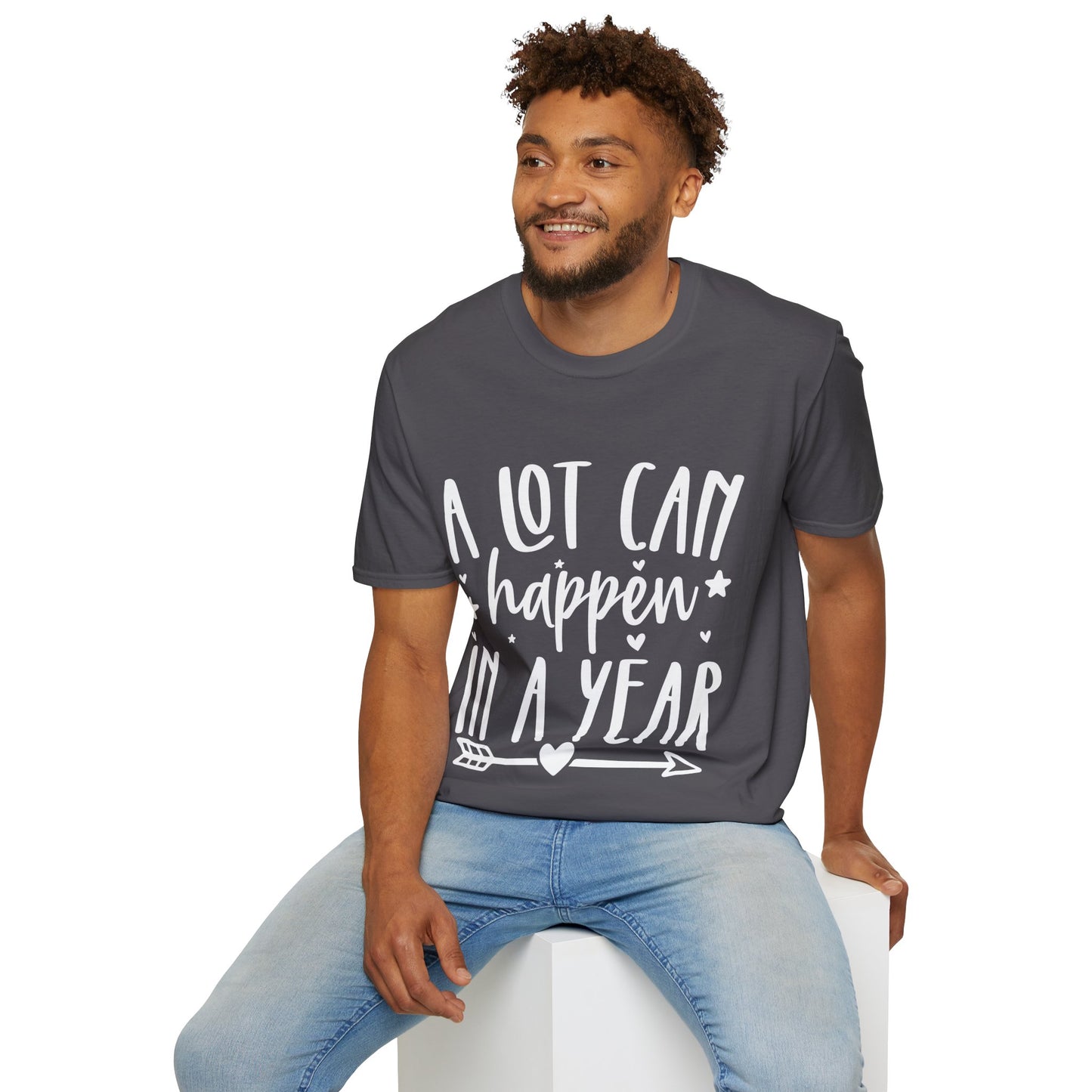 A Lot Can Happen Unisex Softstyle T-Shirt