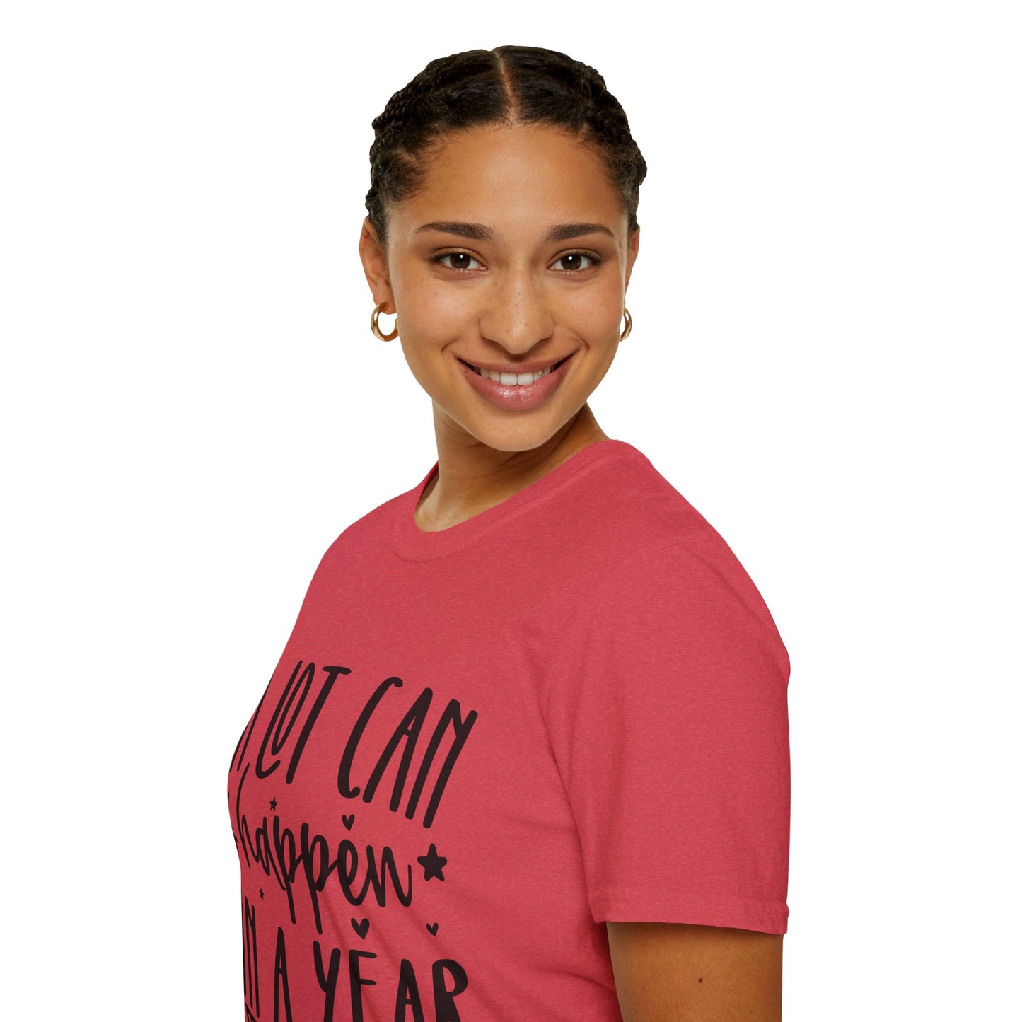 A Lot Can Happen Unisex Softstyle T-Shirt