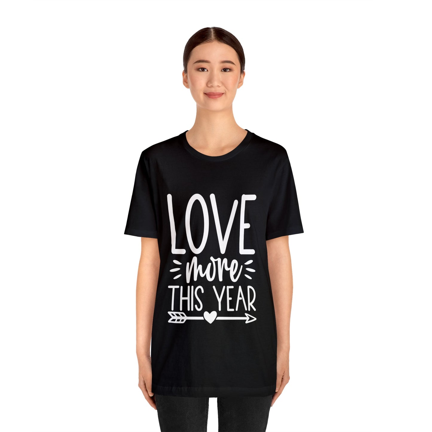 Love More Unisex Jersey Short Sleeve Tee