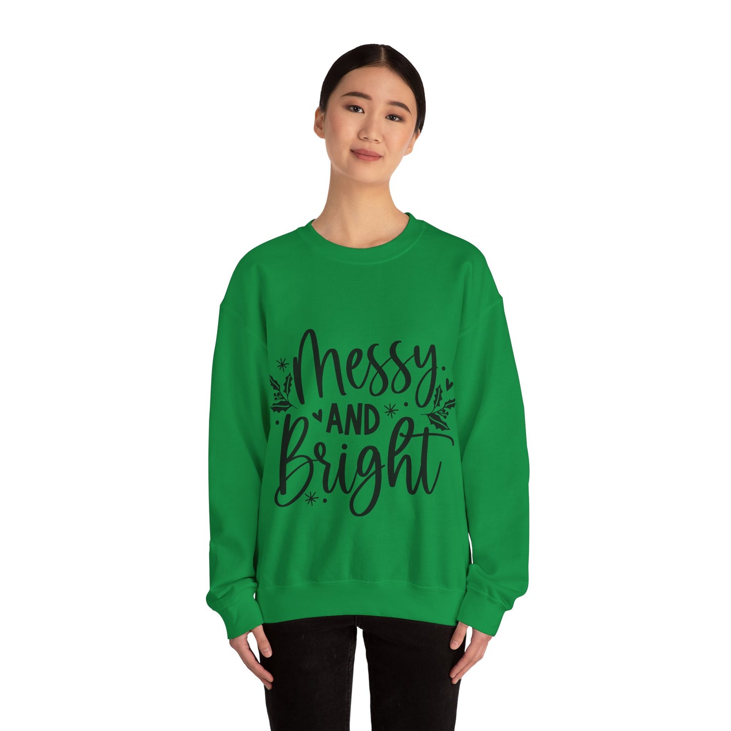 Messy & Bright Unisex Heavy Blend™ Crewneck Sweatshirt