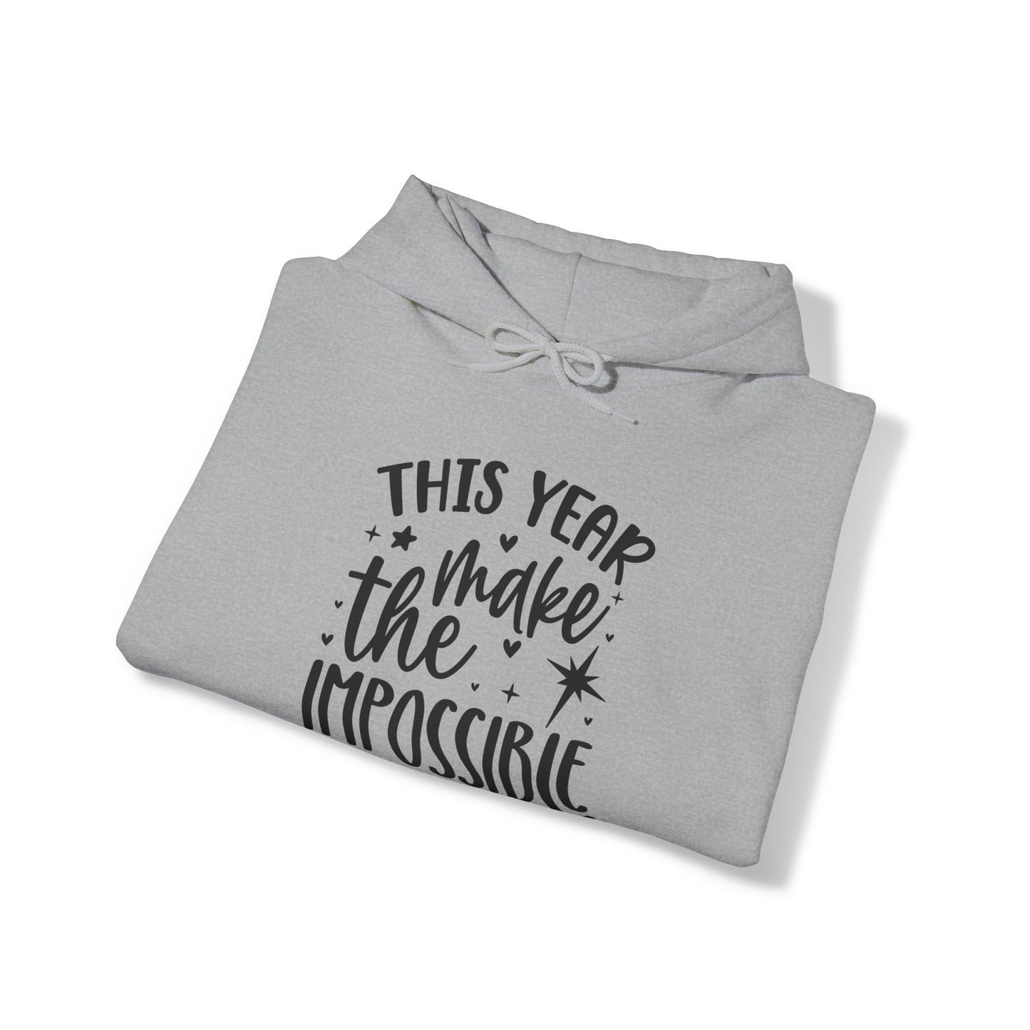 Impossible Possible Unisex Heavy Blend™ Hooded Sweatshirt