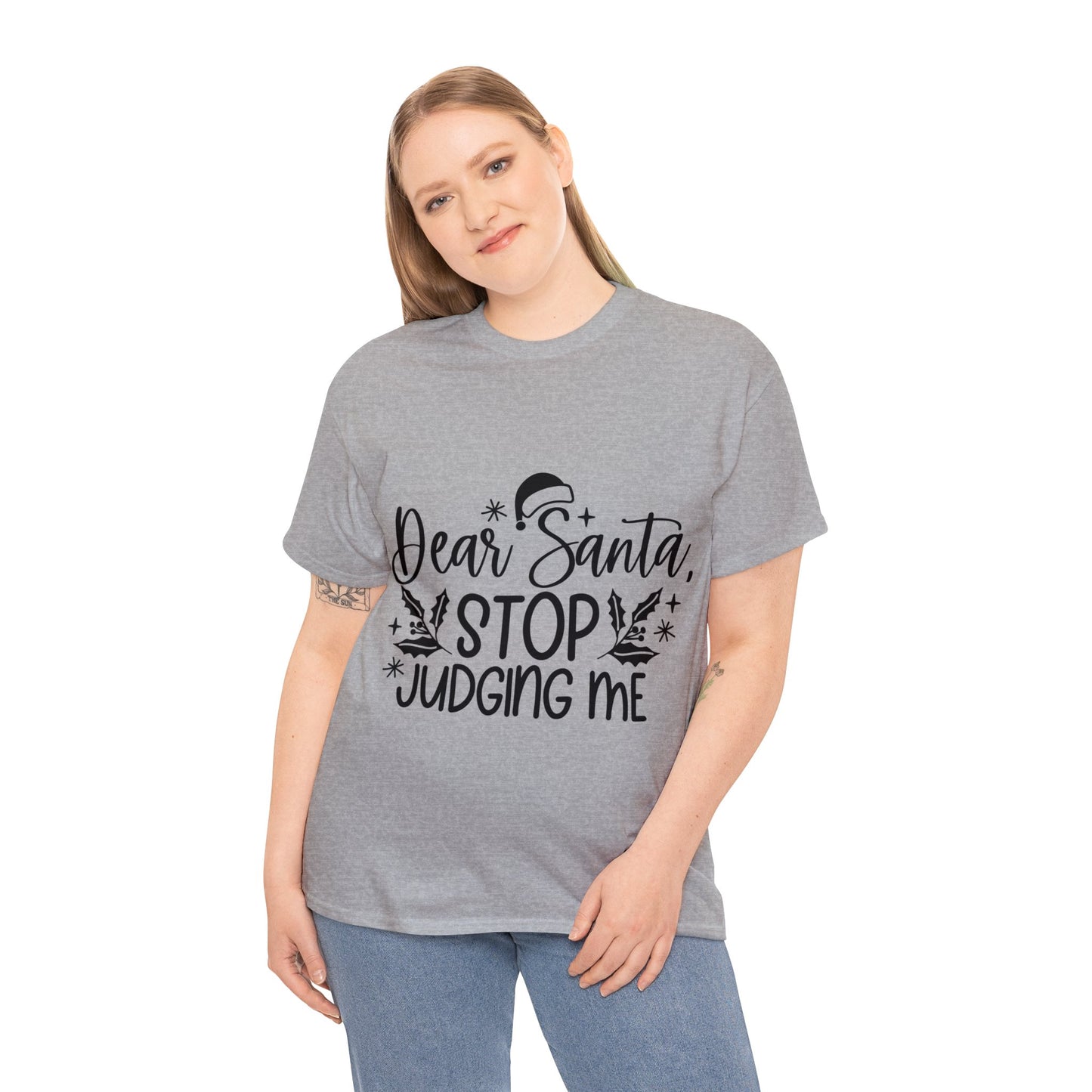 Stop Judging Unisex Heavy Cotton Tee