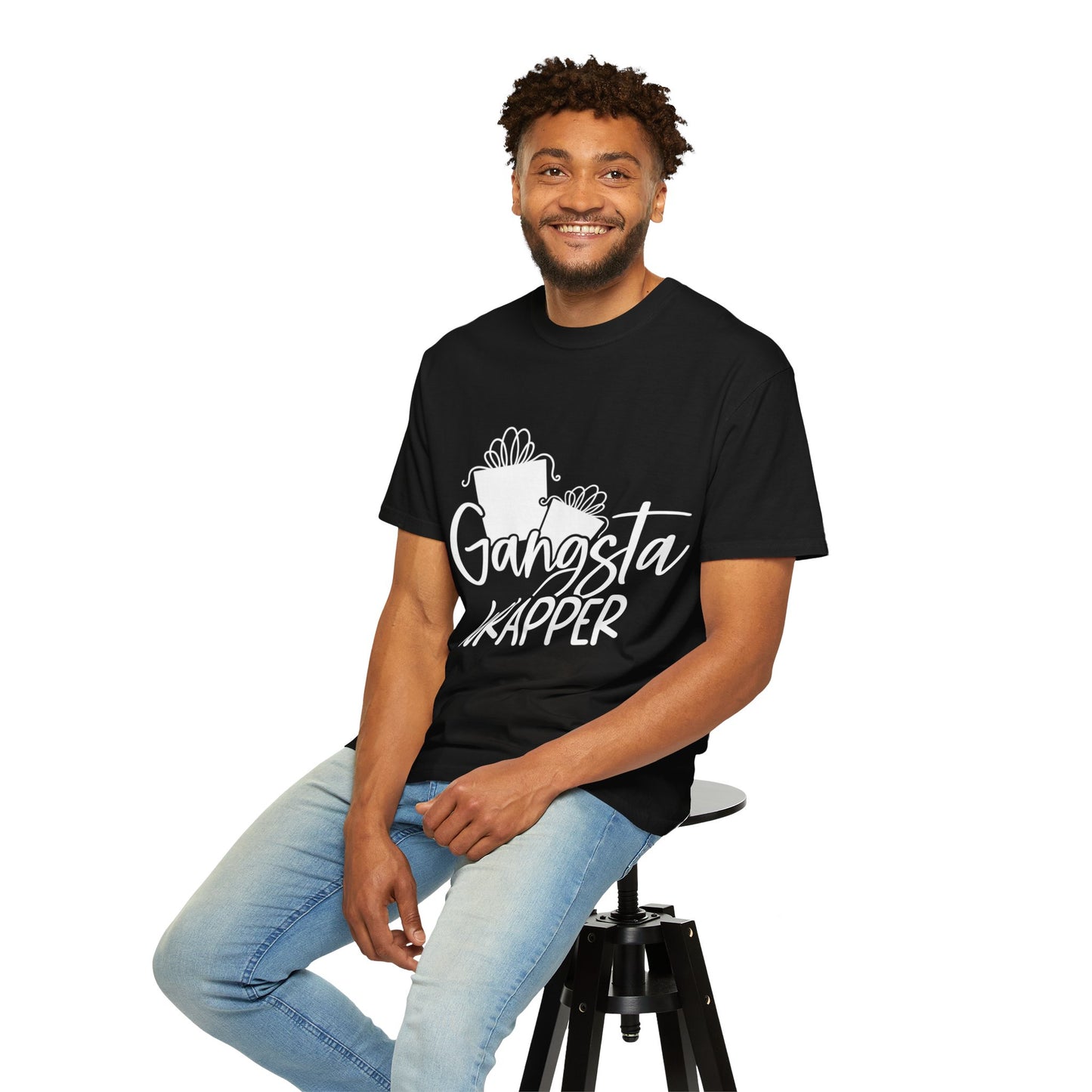 Gangsta Wrapper Unisex Garment-Dyed T-shirt