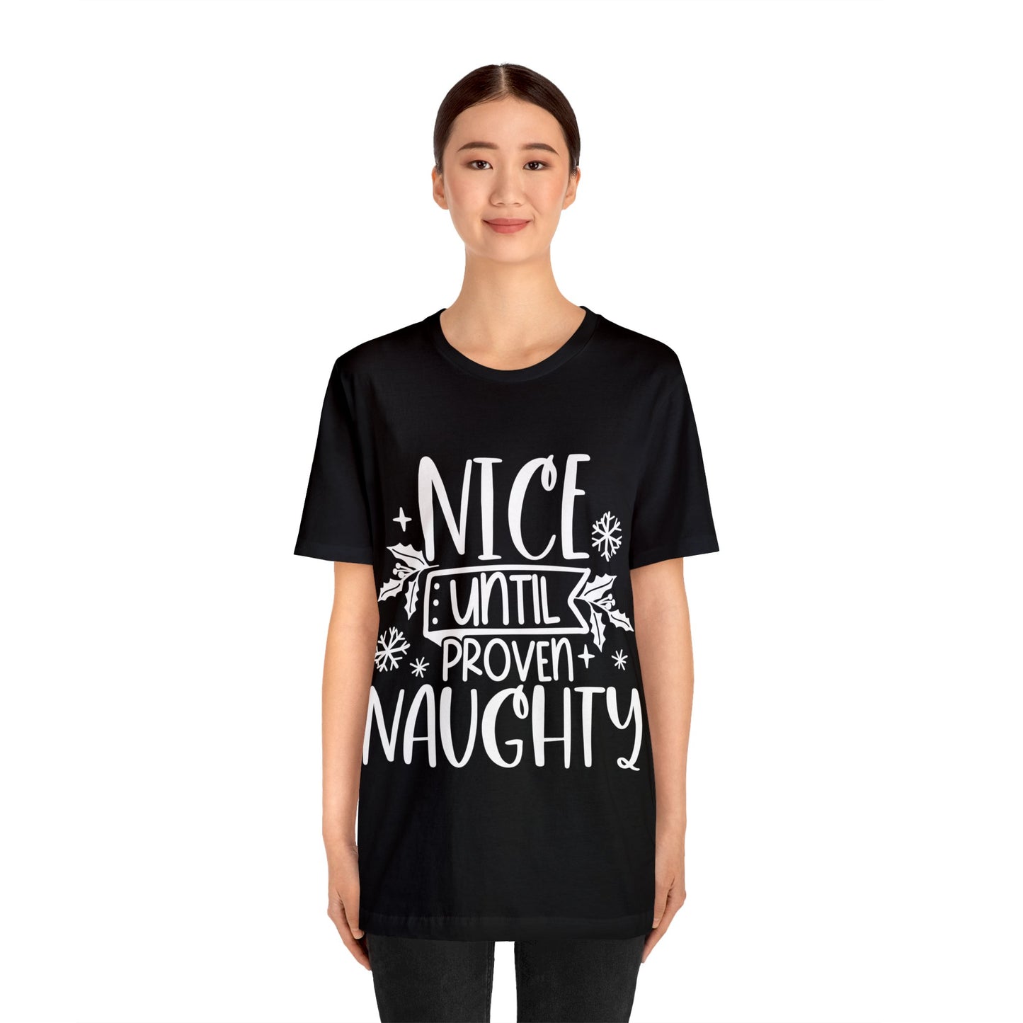 Nice & Naughty Unisex Jersey Short Sleeve Tee