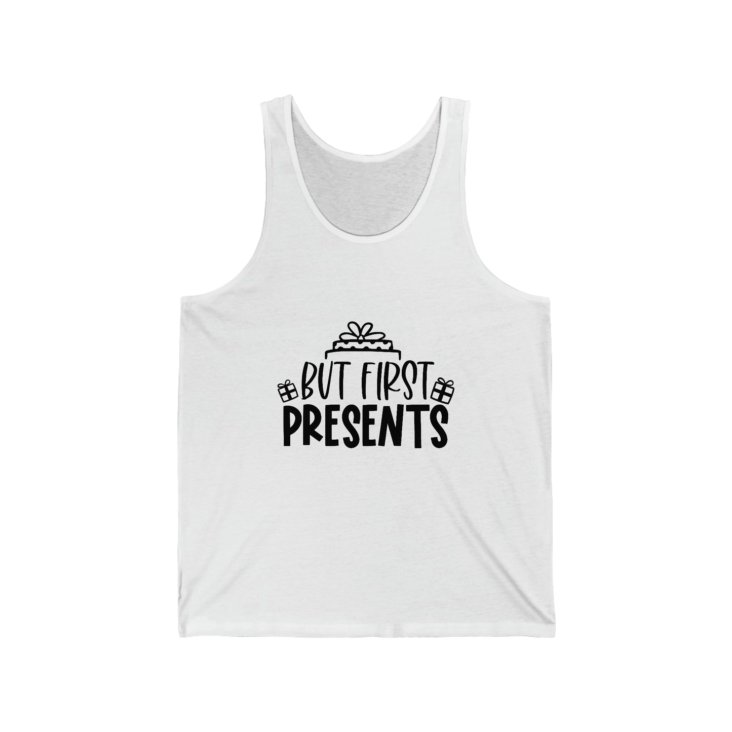 Presents First Unisex Jersey Tank