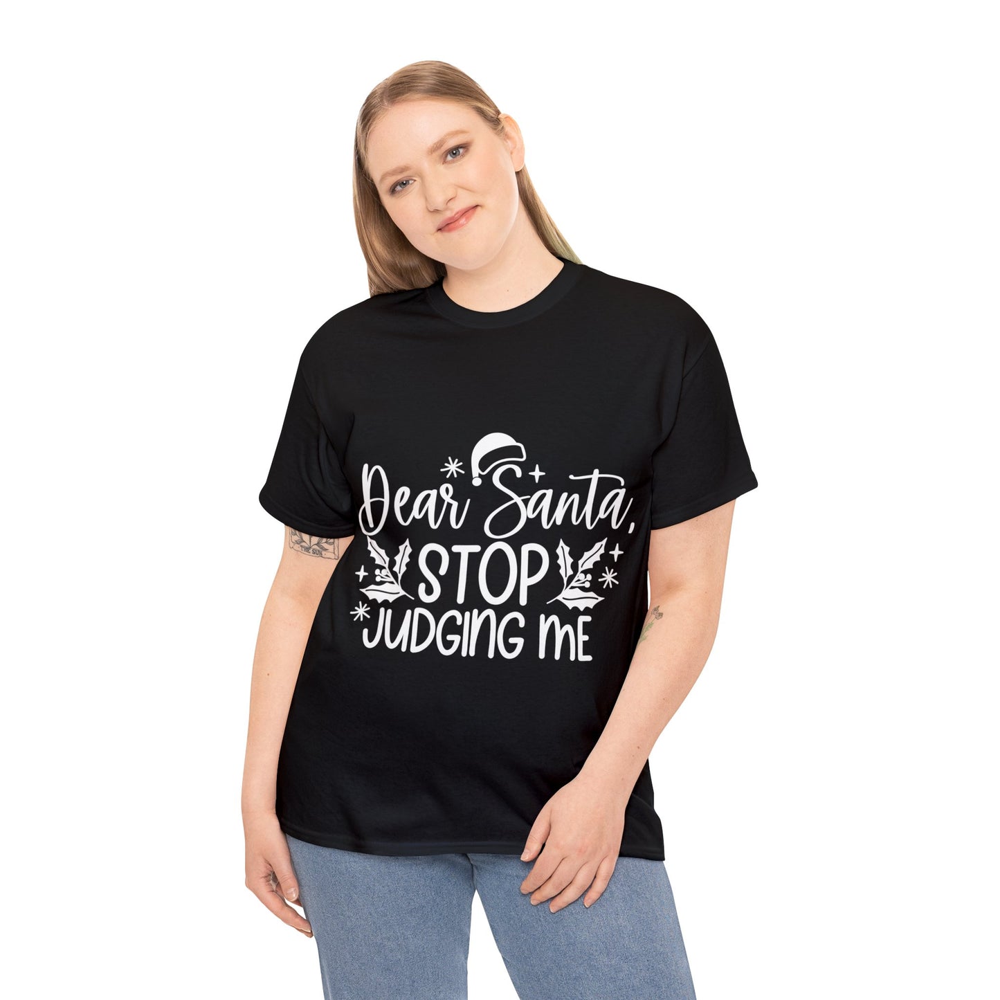 Stop Judging Unisex Heavy Cotton Tee