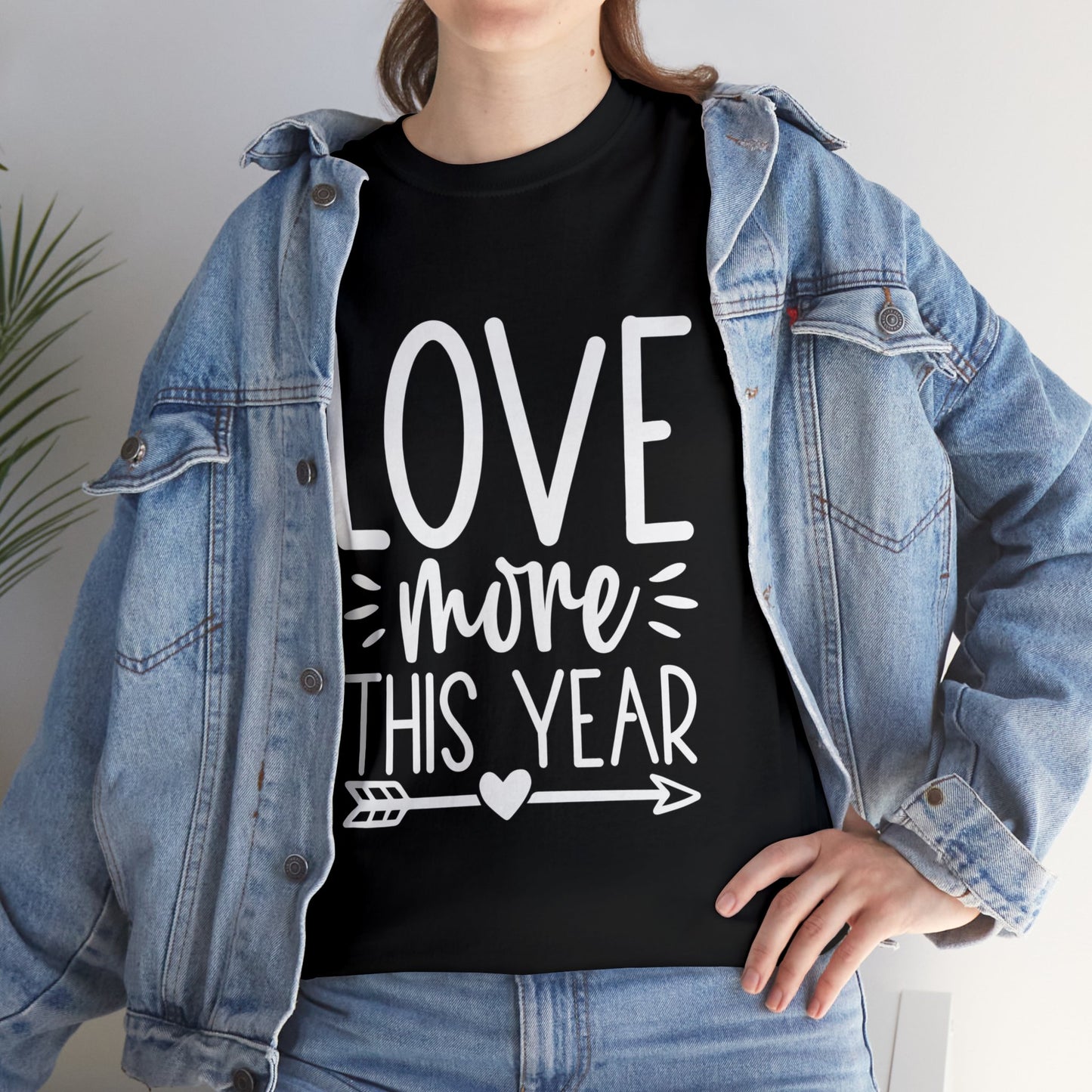 Love More Unisex Heavy Cotton Tee