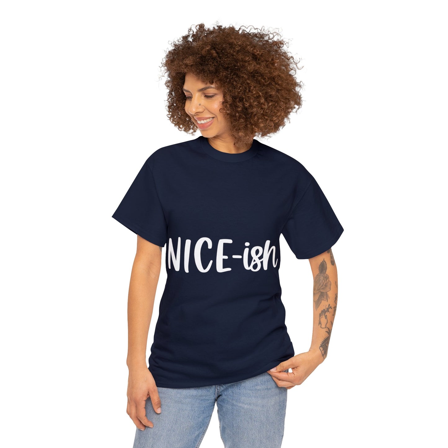 Nice-ish Unisex Heavy Cotton Tee