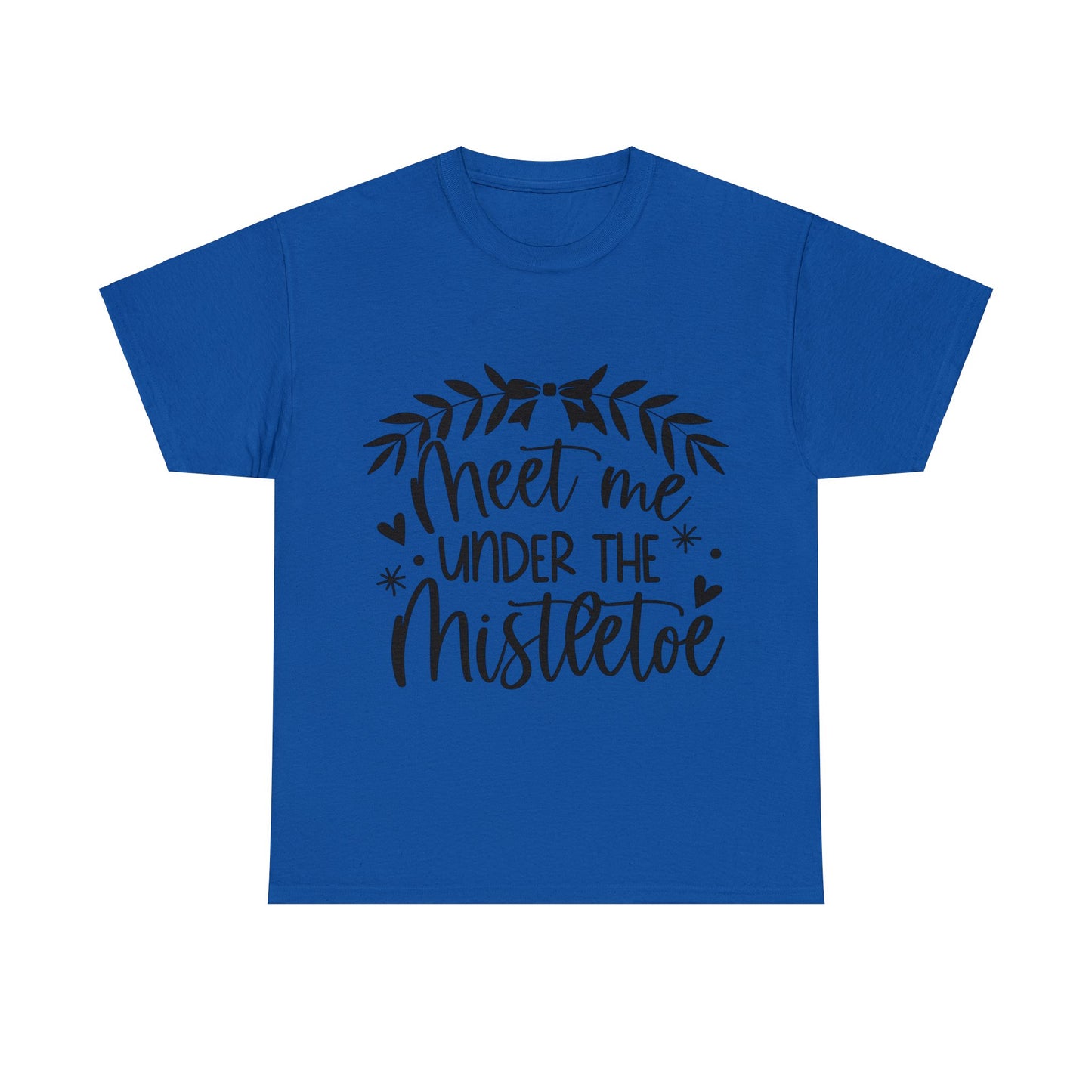 Meet me under Misteetoe Unisex Heavy Cotton Tee