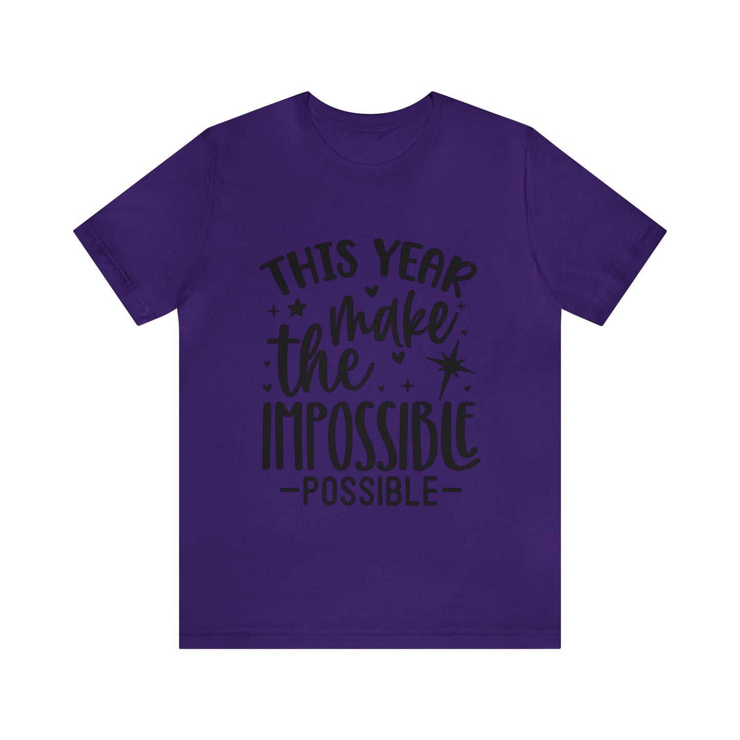 Impossible Possible Unisex Jersey Short Sleeve Tee