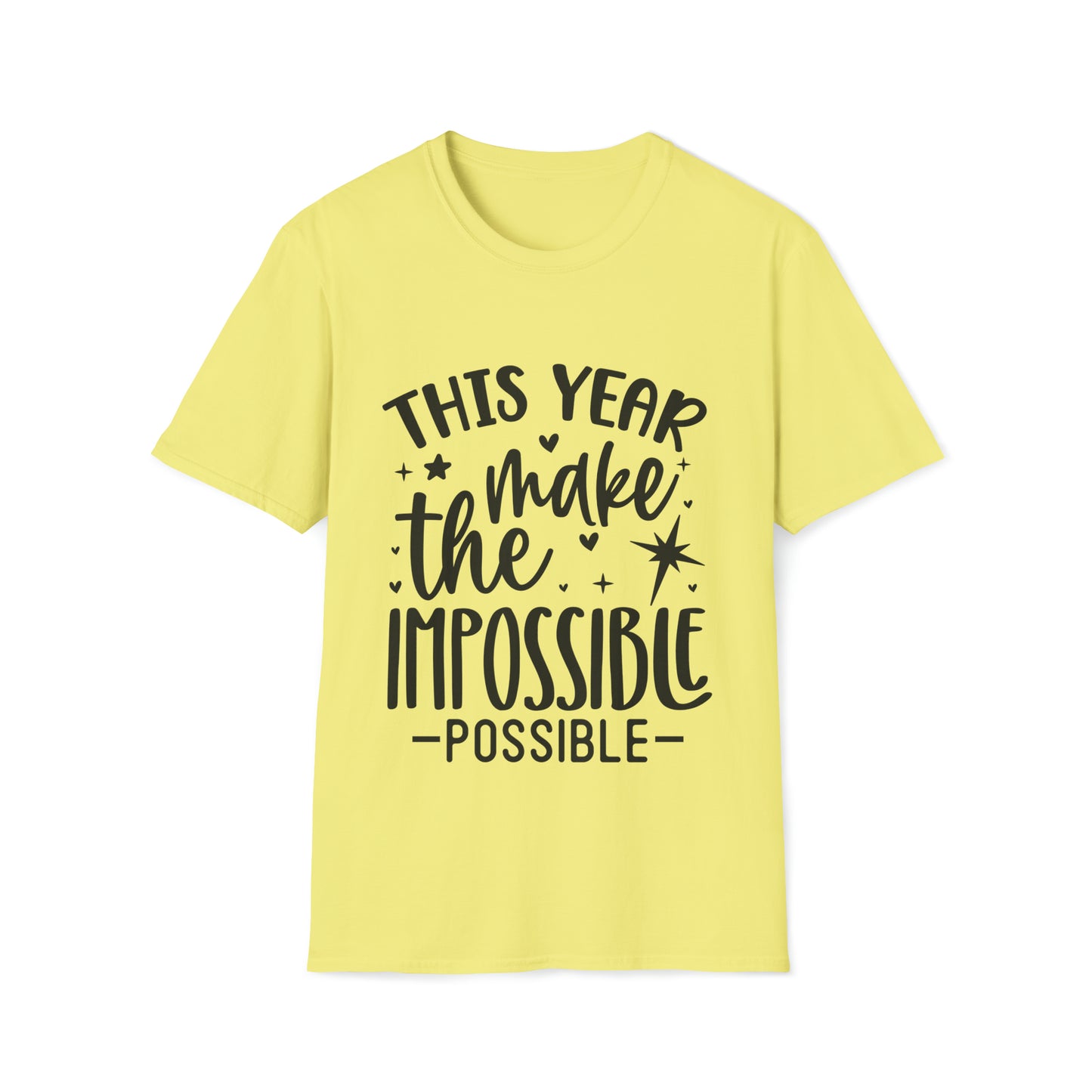 Impossible Possible Unisex Softstyle T-Shirt