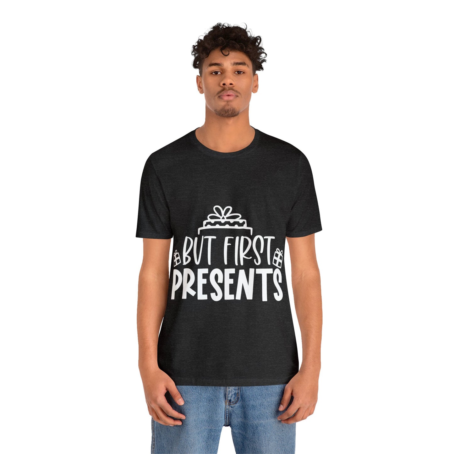 Presents First Unisex Jersey Short Sleeve Tee