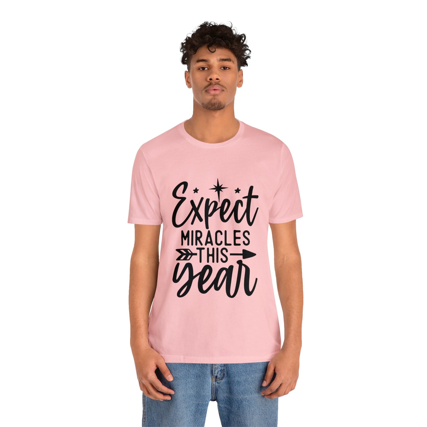 Expect Miracles Unisex Jersey Short Sleeve Tee