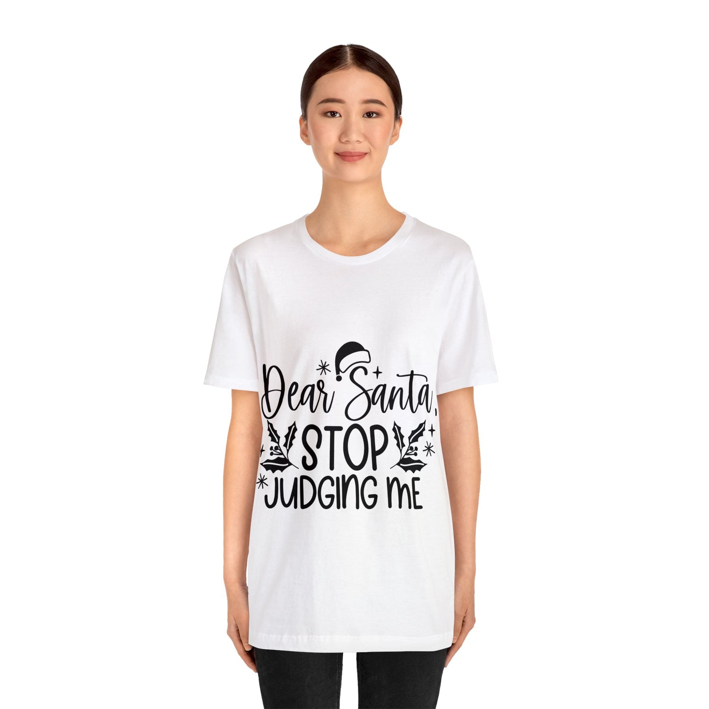 Stop Judging Unisex Jersey Short Sleeve Tee