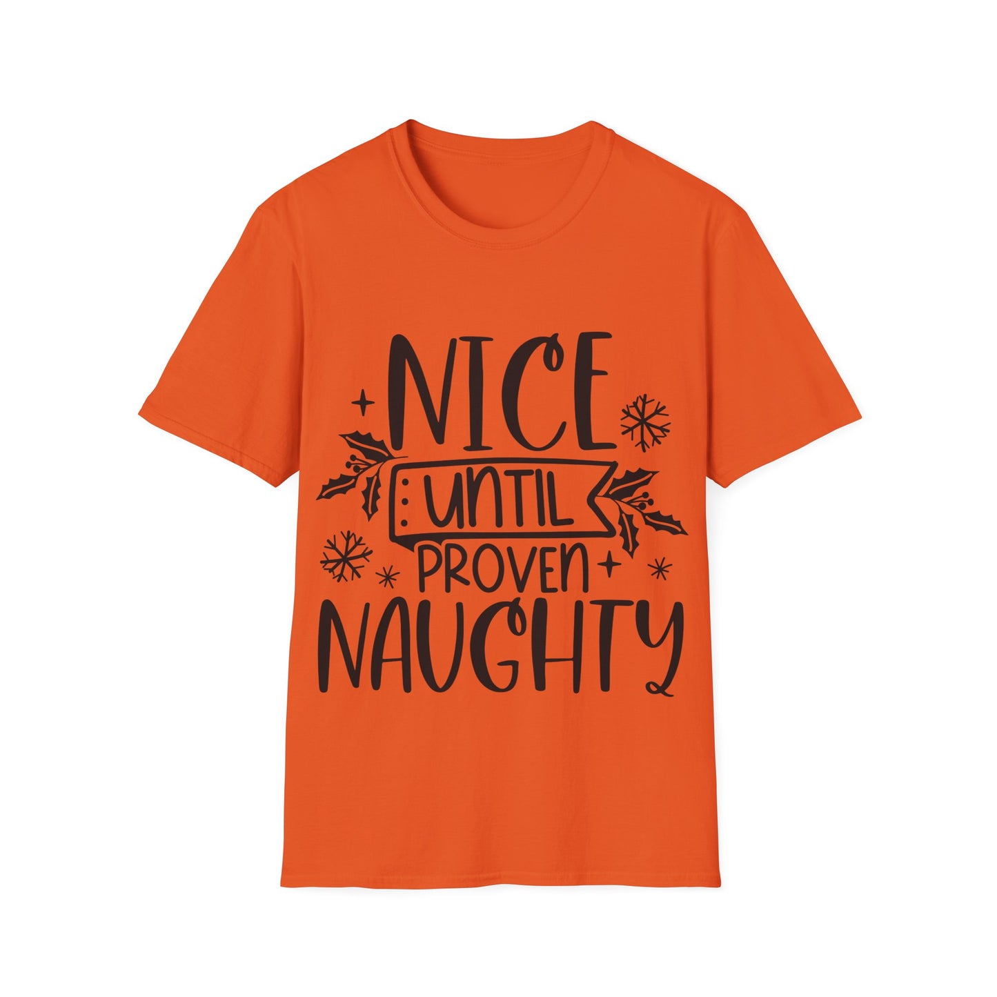 Nice & Naughty Unisex Softstyle T-Shirt