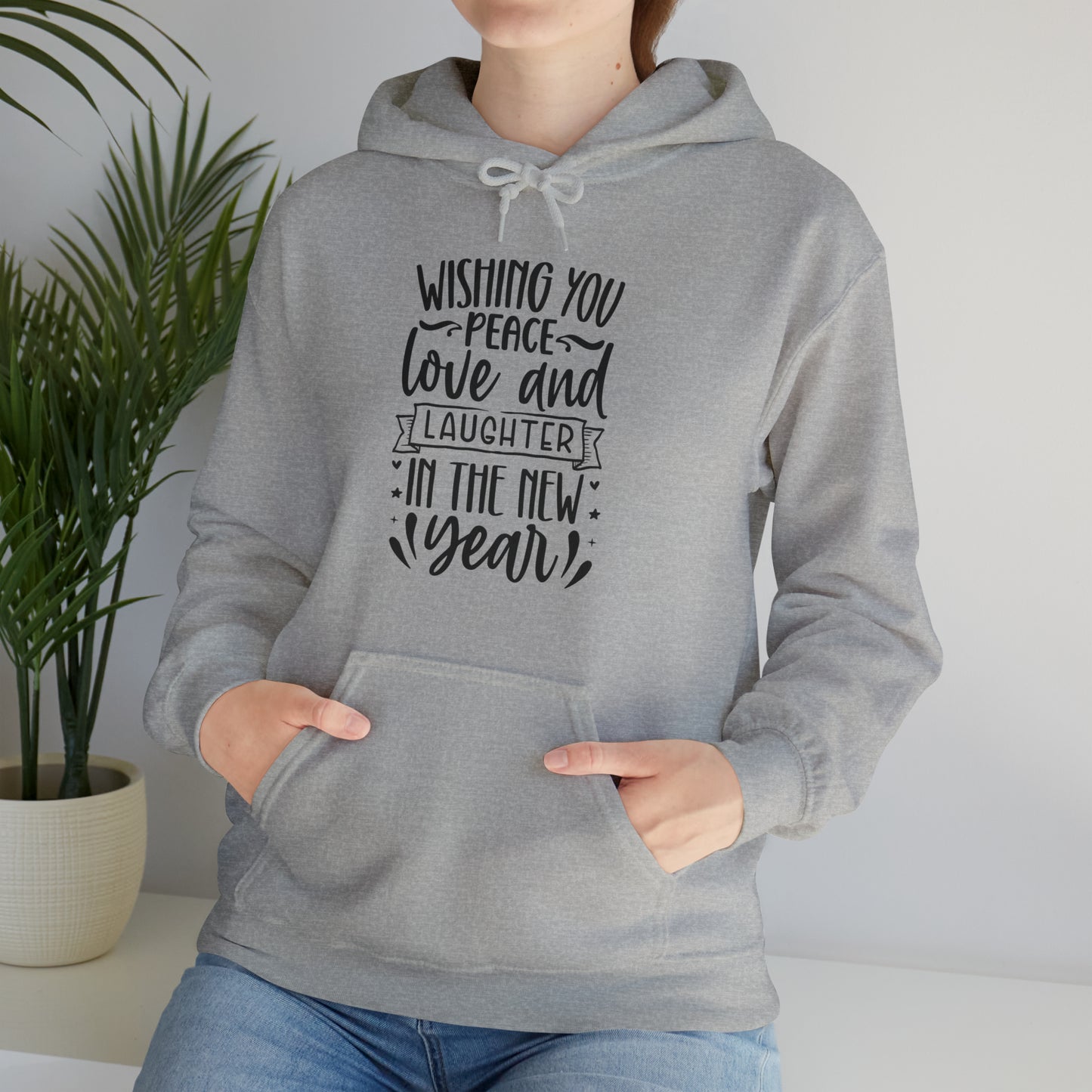 Love & Laughter Unisex Heavy Blend™ Hooded Sweatshirt