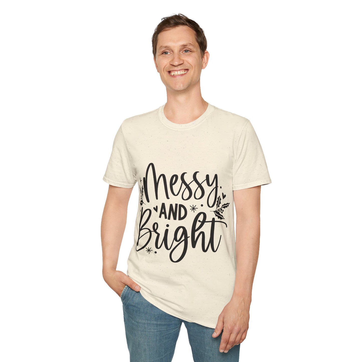 Messy & Bright Unisex Softstyle T-Shirt