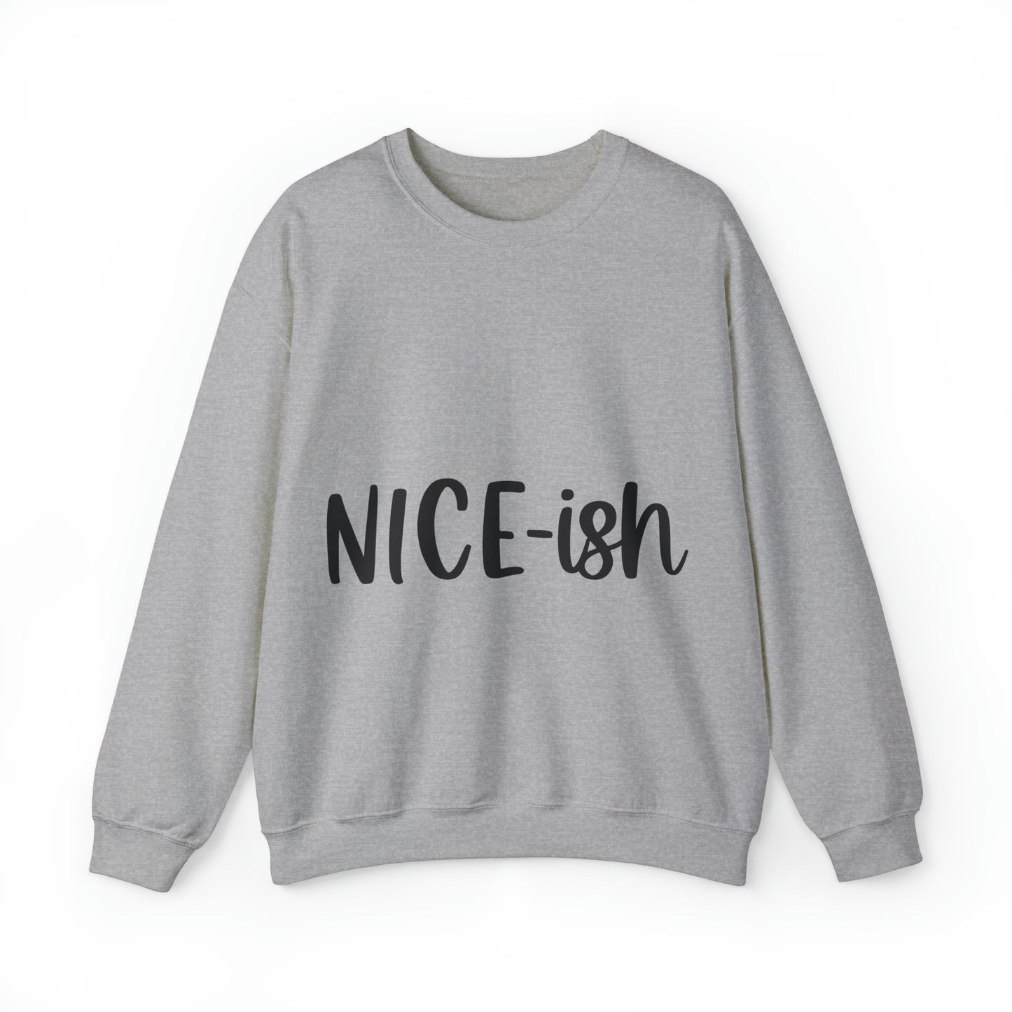 Nice-ish Unisex Heavy Blend™ Crewneck Sweatshirt