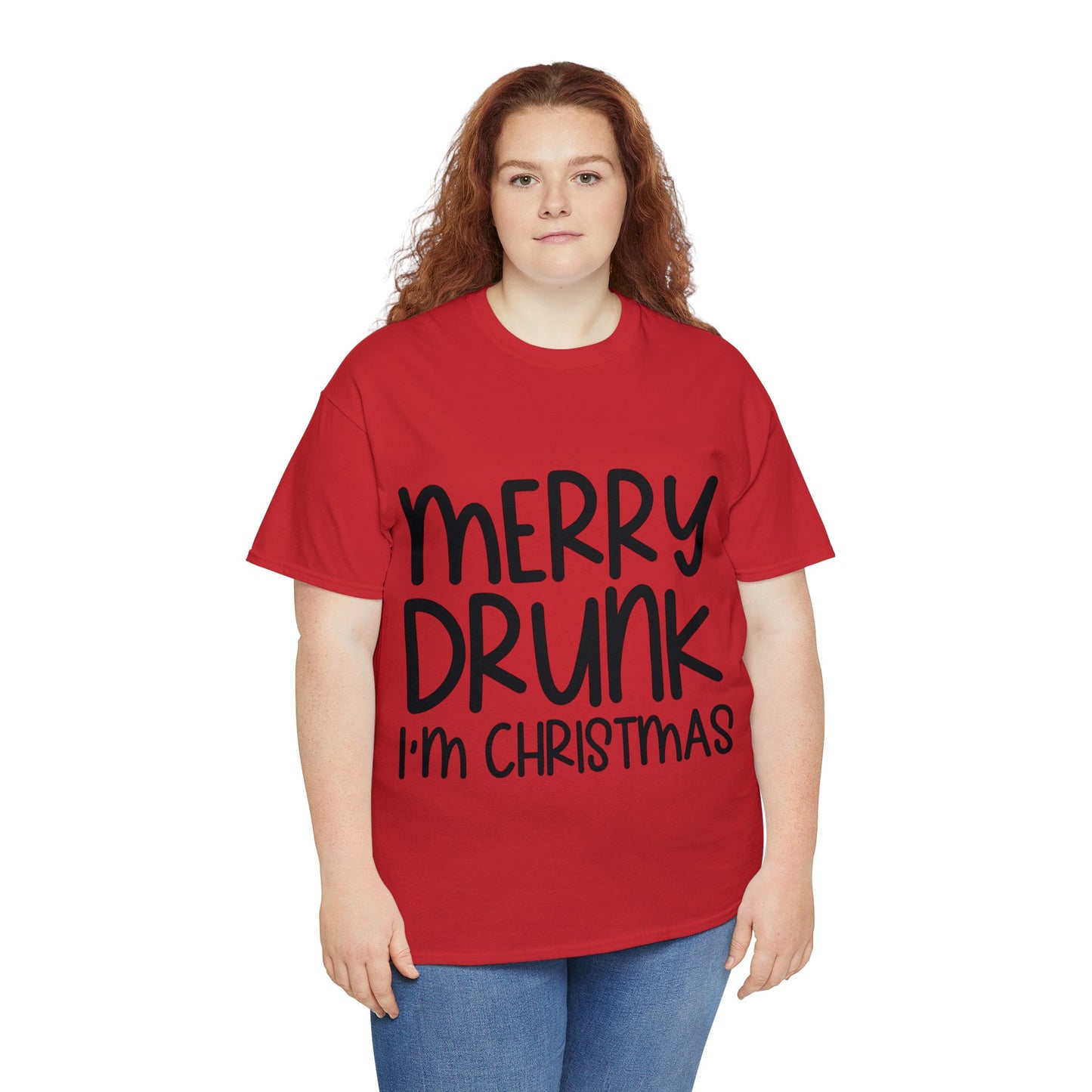 Merry Drunk Unisex Heavy Cotton Tee